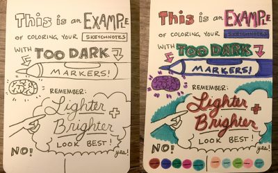 Sketchnote Tip #5: Color like a pro!