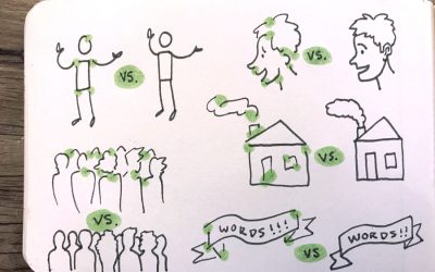 Sketchnote Tip #4: Disconnected Drawings